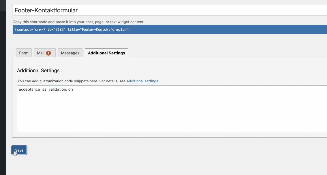 acceptance_as_validation: on eingetragen in die Additional Settings von Contact Form 7